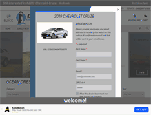 Tablet Screenshot of oceancrestmotors.com